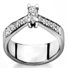 Anello con diamanti